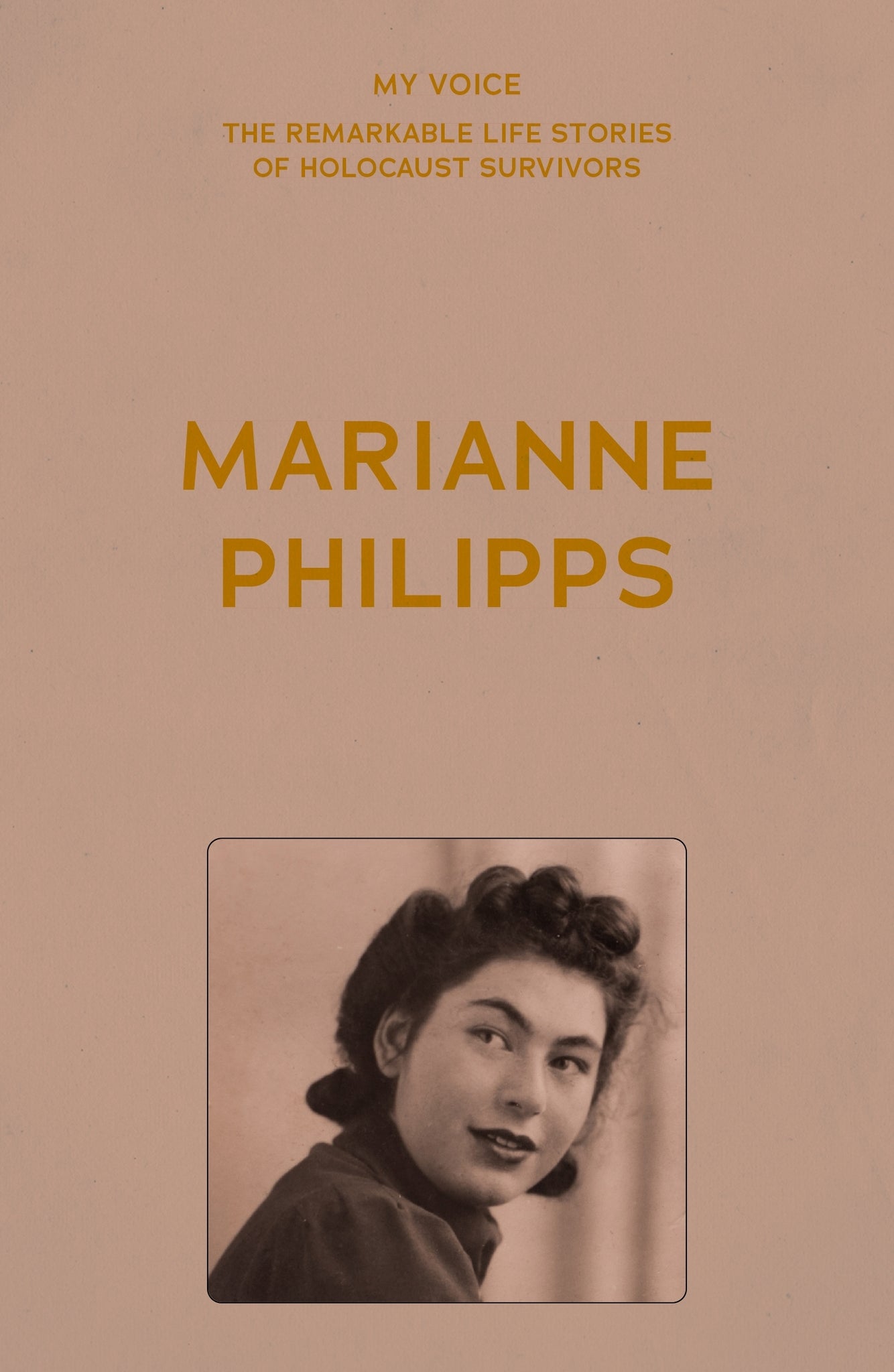 Cover image for My Voice: Marianne Philipps ISBN 9781526186645